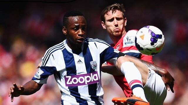 Beranhino and Monreal: Arsenal v West Bromwich Albion - Premier League