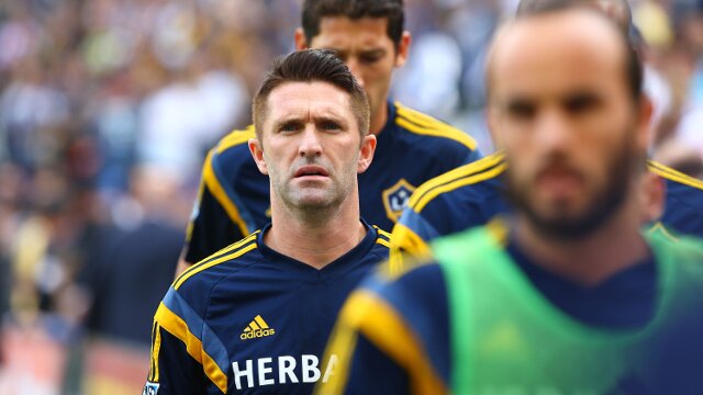 LA Galaxy striker Robbie Keane