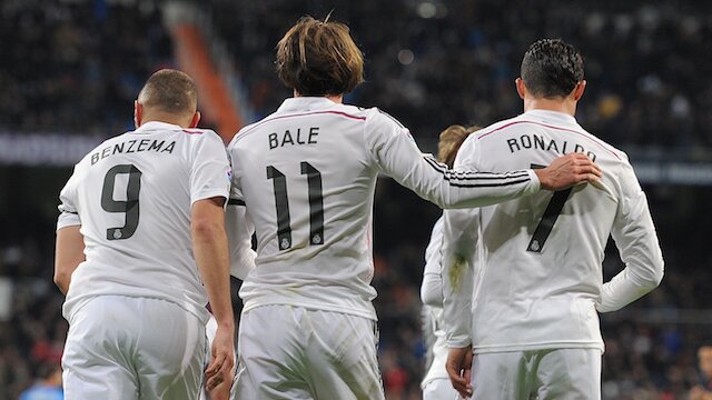 Bale Benzema Ronaldo Real Madrid