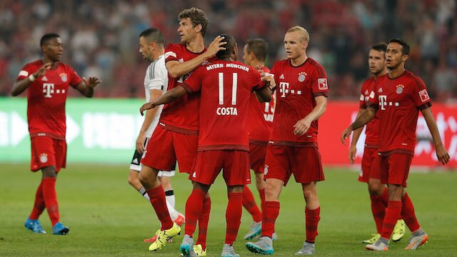 Bayern Munich Team Celebration