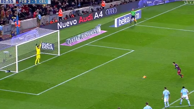 Watch FC Barcelona's Lionel Messi, Luis Suarez Team Up For Epic Goal On Penalty Shot