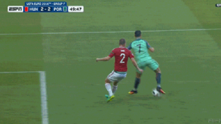Watch Cristiano Ronaldo Score Incredible Back-Heel Goal Against Hungary