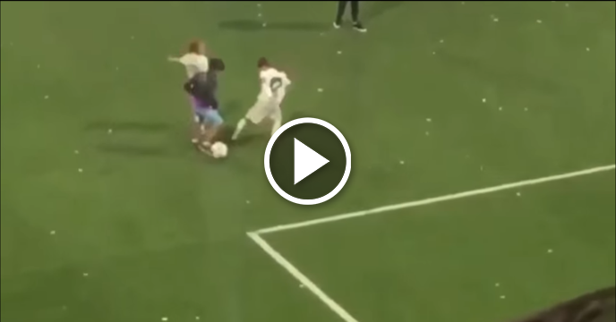 Cristiano Ronaldo's 6-Year-Old Son Already Has Filthy Moves Out on the Pitch