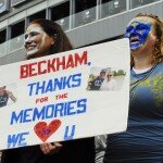 David Beckham's fans