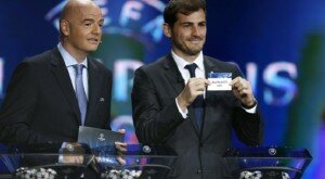 Iker Casillas UEFA Champions League Draw