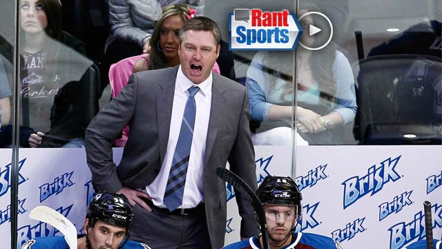 Patrick Roy Flips Out In First Game As Head Coach of Colorado Avalanche