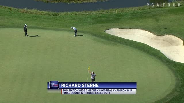 PGA TOUR | Richard Sterne's incredible eagle putt at Nationwide Childrens Hospital Championship is No. 10 shot of 2014
