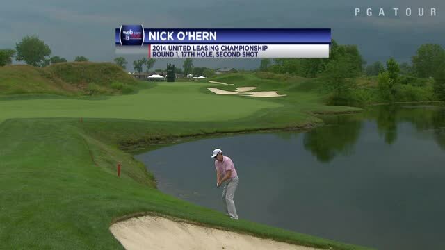 PGA TOUR | Nick O'Hern's impossible approach at the United Leasing Championship is No. 5 shot of 2014