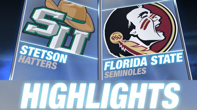 ACC: Florida State-Stetson Highlights