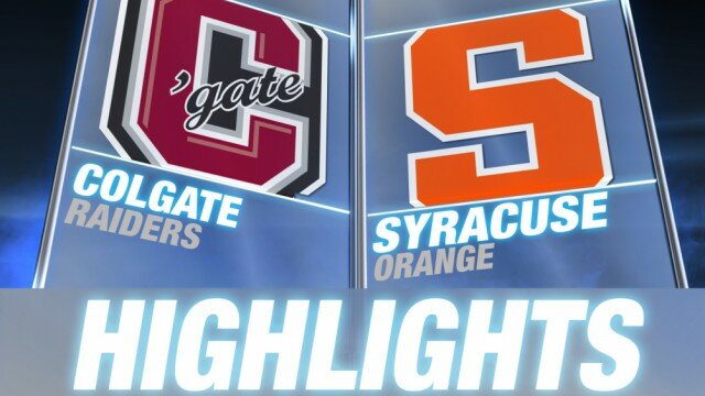 Colgate vs Syracuse | 2014-15 ACC Men's Basketball Highlights