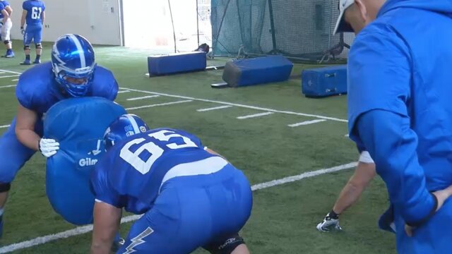 Air Force Bowl Practice: Offense