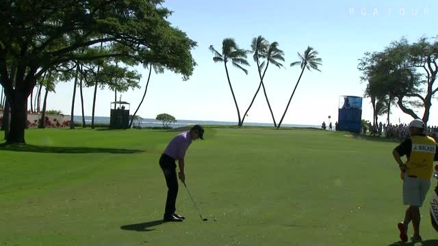 PGA TOUR | Jimmy Walker's approach to 13 feet sets up birdie at Sony Ope