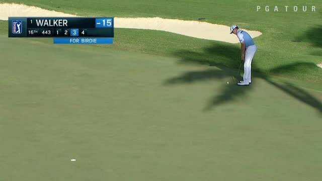 PGA TOUR | Jimmy Walker makes ninth birdie of the day at Sony Open