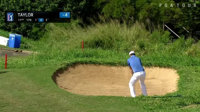 PGA TOUR | Nick Taylor's bunker hole out is the Shot of the Day