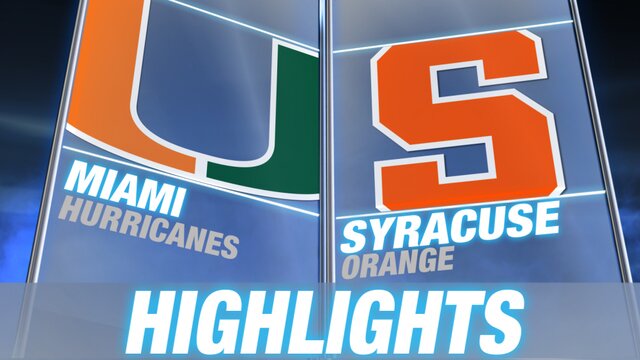ACC: Miami-Syracuse Highlights