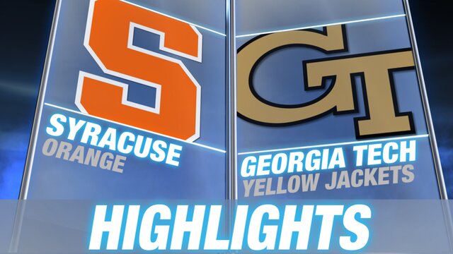 ACC: Syracuse-Georgia Tech Highlights