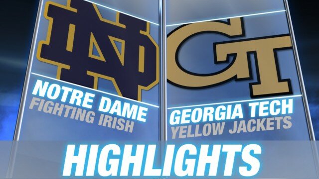 Notre Dame vs Georgia Tech | 2014-15 ACC Men's Basketball Highlights