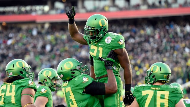 Rose Bowl Reaction: One-On-One With Oregon's Royce Freeman