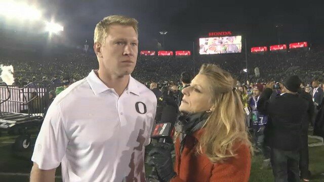 Rose Bowl Reaction: One-On-One With Oregon's Scott Frost