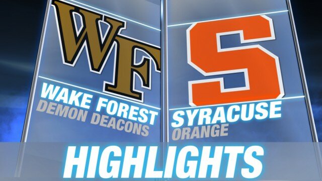 Wake Forest vs Syracuse | 2014-15 ACC Men's Basketball Highlights