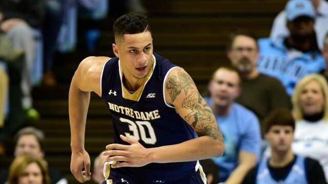 Zach Auguste Out Indefinitely For Notre Dame