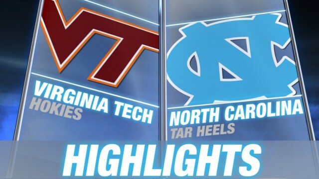 Virginia Tech vs North Carolina | 2014-15 ACC Men's Basketball Highlights