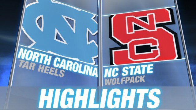 North Carolina vs NC State | 2014-15 ACC Men's Basketball Highlights
