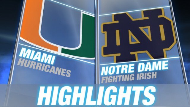 Miami vs Notre Dame | 2014-15 ACC Men's Basketball Highlights