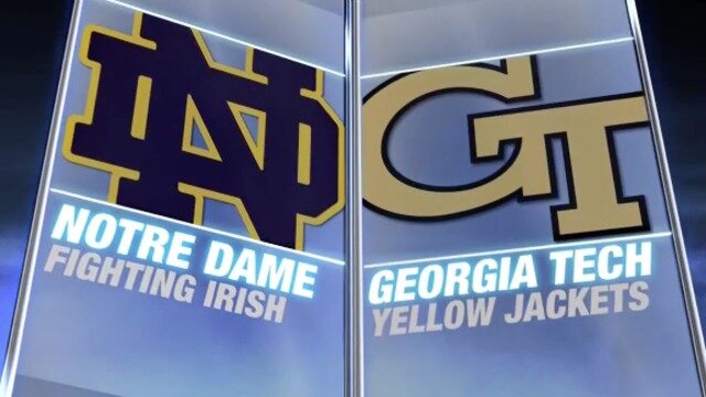 ACC: Notre Dame-Georgia Tech Highlights