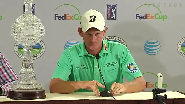 PGA TOUR | Brandt Snedeker news conference after winning AT&T Pebble Beach