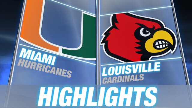 ACC: Louisville-Miami Highlights