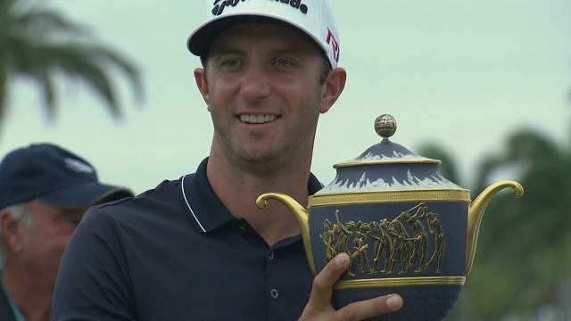PGA TOUR | Dustin Johnson rallies to win at Cadillac Championship