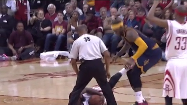 James Harden Suspended One Game After Kicking LeBron James in the Groin