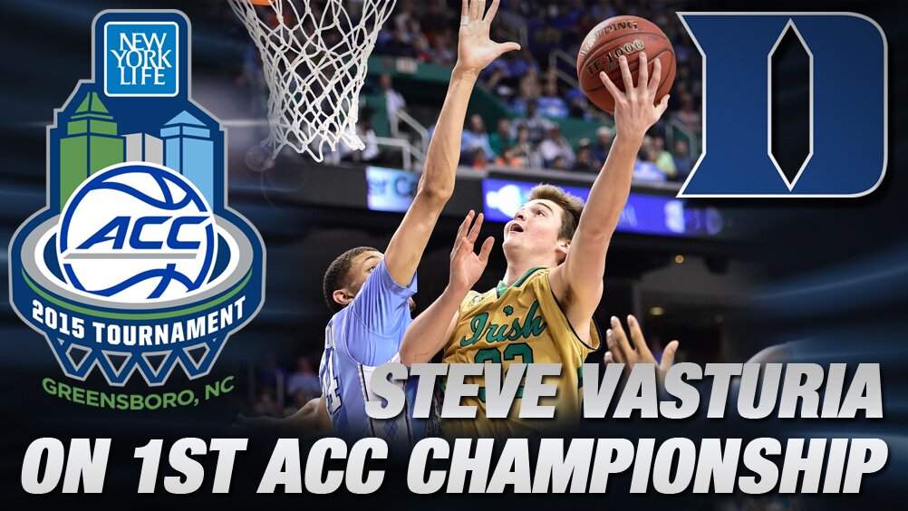 Notre Dame's Steve Vasturia Turns Page To NCAA Tournament After ACC Title