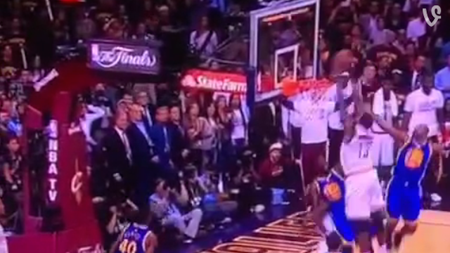 Tristan Thompson Bails Out LeBron James With Soaring Put-Back Slam