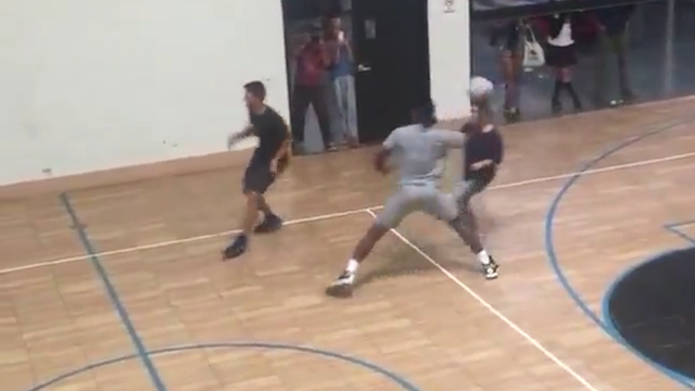 Watch Dwyane Wade Go Ham In A Game Of Dodgeball