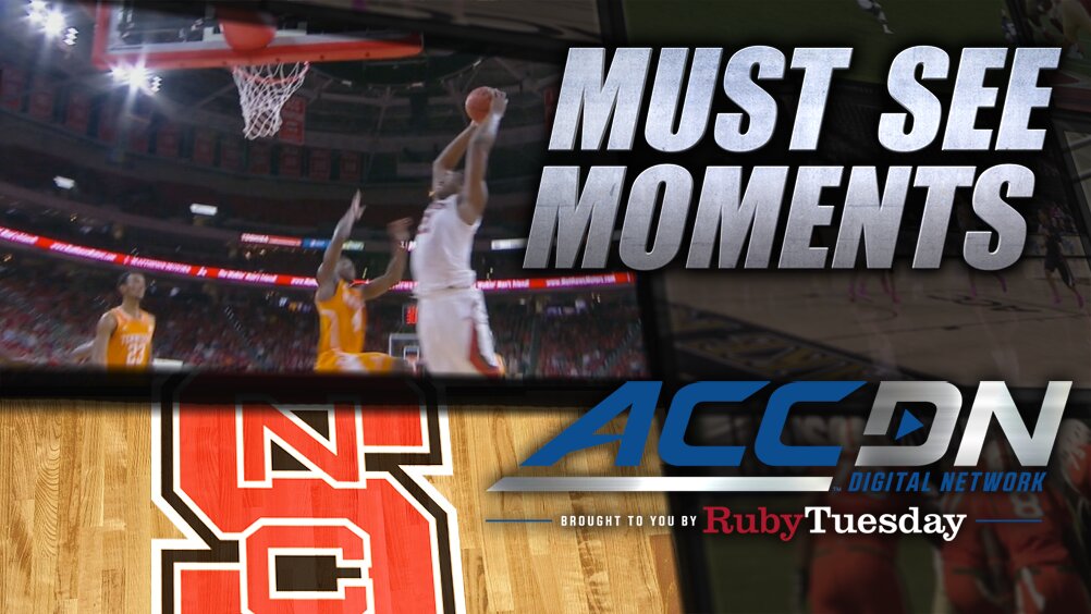 NC State Big Man BeeJay Anya Throws Down Alley-Oop | ACC Must See Moment