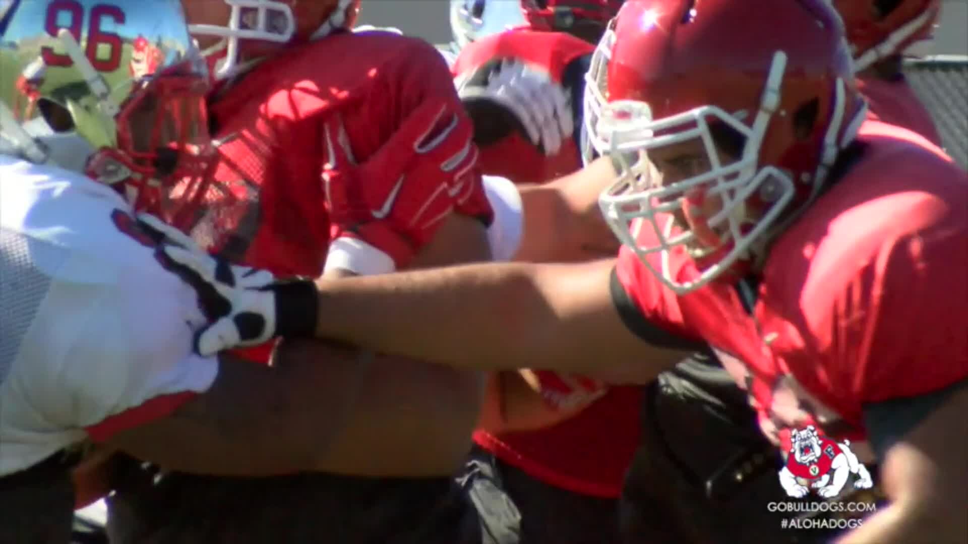 Fresno State's Soggy Practice & Press Conference