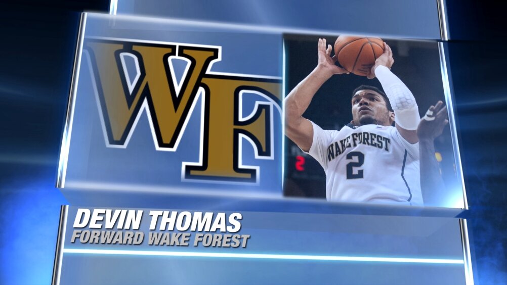 Best of Wake Forest's Devin Thomas' Career Night vs Louisville