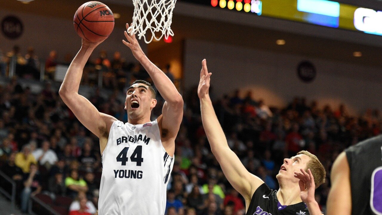 Watch Out! BYU's Corbin Kaufusi Delivers A Surprise Slam