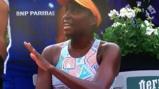 Watch Venus Williams Calmly And Firmly Put French Open Chair Umpire In His Place