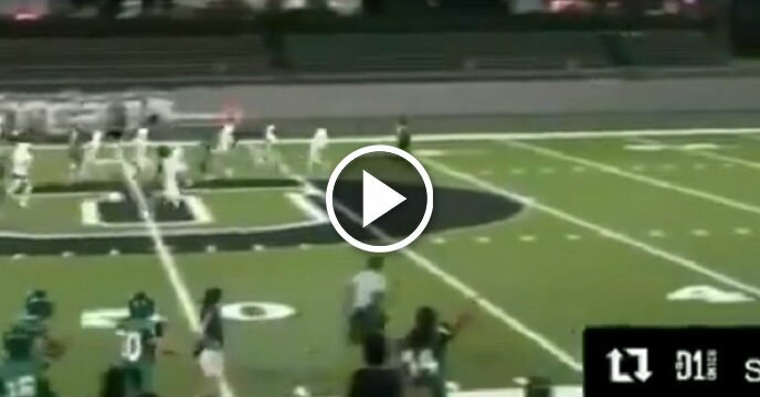 Referee Shows Off Insane Wheels as He Chases Down Running Back