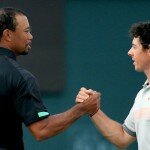 Tiger Woods and Ror McIlroy