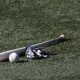 Baseball Bat and Glove Tom Szczerbowski-USA TODAY Sports