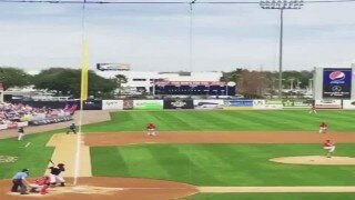  Watch Alex Rodriguez Hit Home Run On First Swing In A Spring Game 