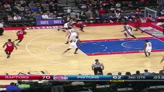  Watch Andre Drummond's Heave From Opposite Foul Line 