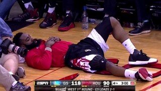 James Harden Proves How Little He Cares About His Teammates By Taking A Nap During Game