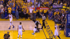 Watch Draymond Green Kick Kyrie Irving In Last Moments Of 2016 NBA Finals