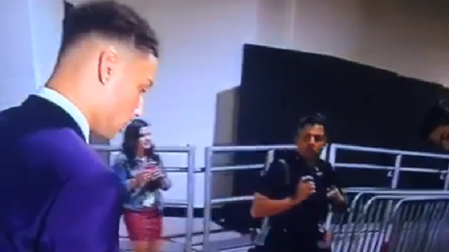 Ben Simmons Couldn\'t Care Less About Fallen Cameraman That Got In His Way
