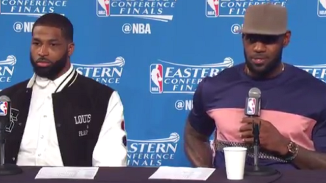 Frustrated LeBron James Rips Reporter Following Shocking Game 3 Loss To Celtics